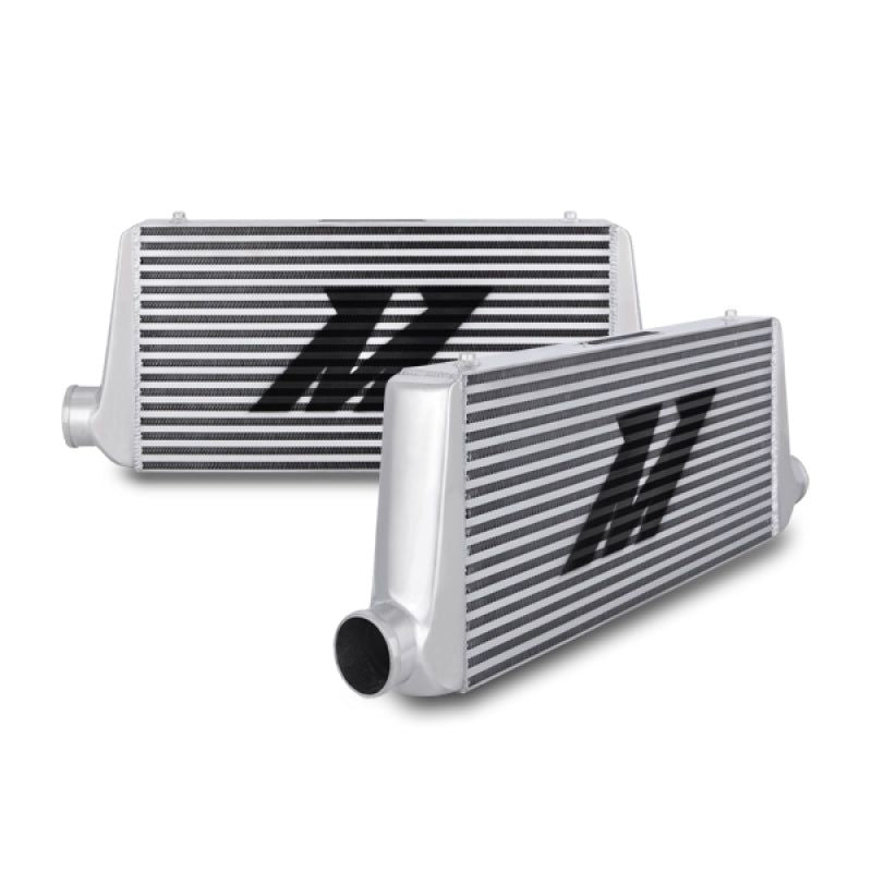 Mishimoto Universal Silver S Line Intercooler Overall Size: 31x12x3 Core Size: 23x12x3 Inlet / Outle-Intercoolers-Mishimoto-MISMMINT-US-SMINKpower Performance Parts