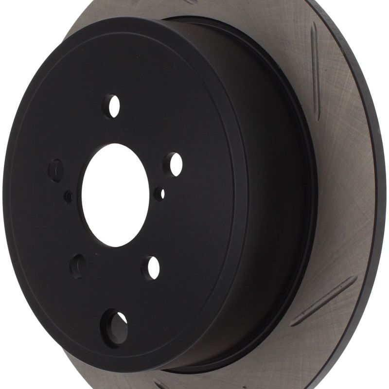 StopTech Power Slot 08-10 WRX Rear Left Slotted Rotor-Brake Rotors - Slotted-Stoptech-STO126.47029SL-SMINKpower Performance Parts