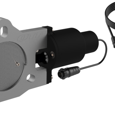 QTP 3in Bolt-On QTEC Electric Cutout Valve for Borla Exhausts - Single