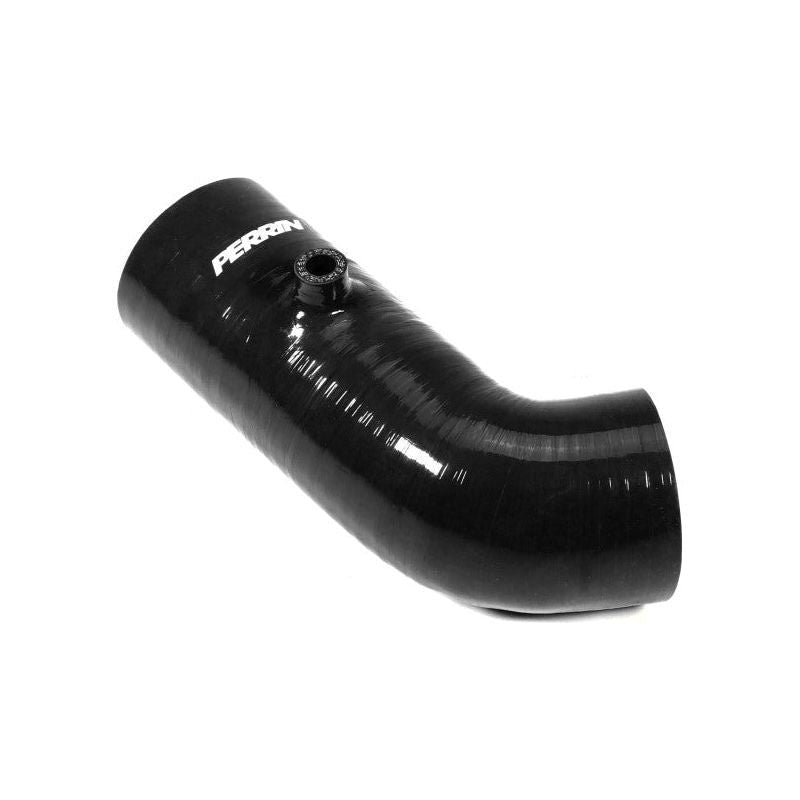 Perrin 22-23 Subaru BRZ/Toyota GR86 Silicone Inlet Hose (3in. ID / SS Wire) - Black-tuningsupply.com