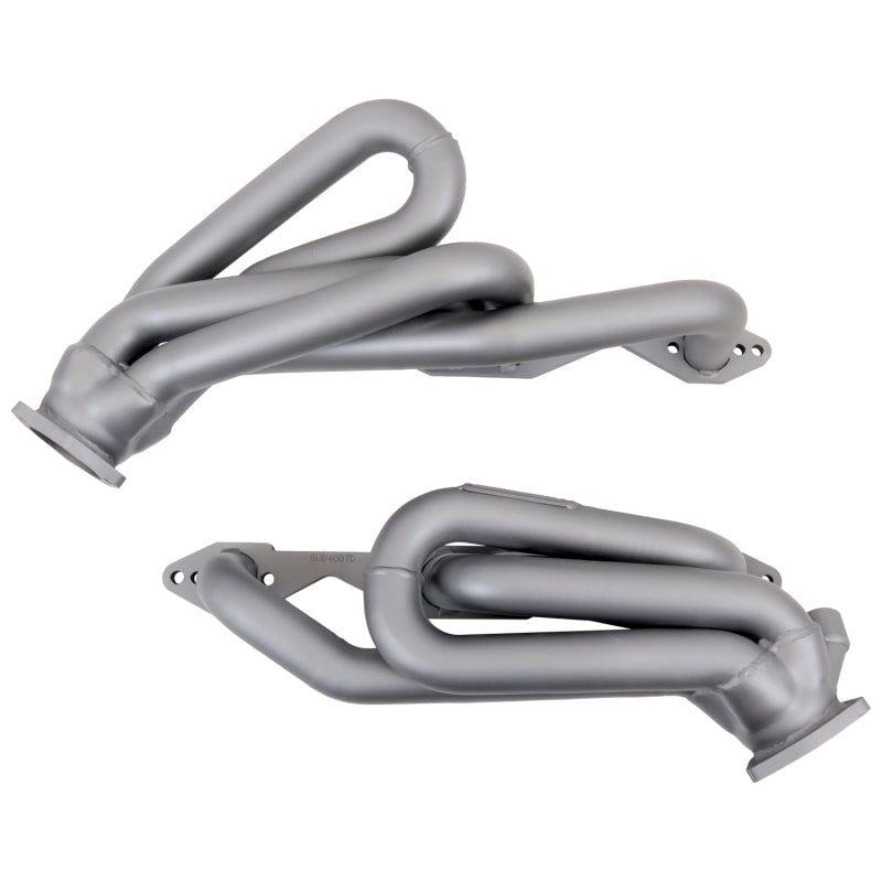 BBK 96-98 GM Truck SUV 5.0 5.7 Shorty Tuned Length Exhaust Headers - 1-5/8 Titanium Ceramic-tuningsupply.com