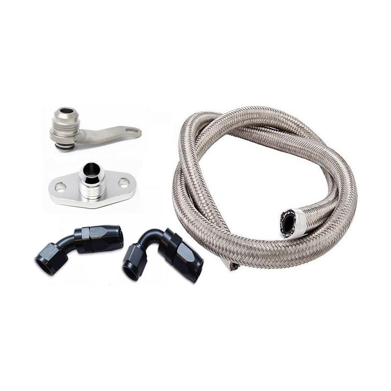 Torque Solution Subaru EJ -10AN Turbo Oil Return Line Kit - SMINKpower Performance Parts TQSTS-SU-486K Torque Solution