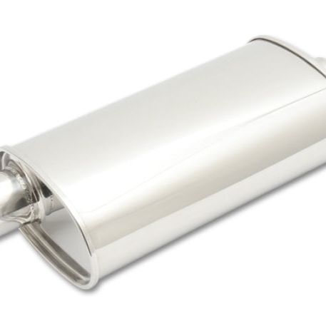 Vibrant StreetPower Oval Muffler 3.50in Inlet/Outlet (Offset-Center)-Muffler-Vibrant-VIB1133-SMINKpower Performance Parts