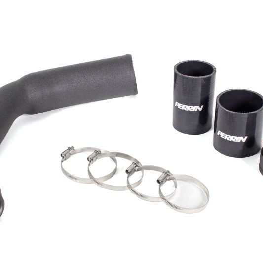 Perrin 2022+ Subaru WRX Charge Pipe - Black - SMINKpower Performance Parts PERPSP-ITR-201BK Perrin Performance