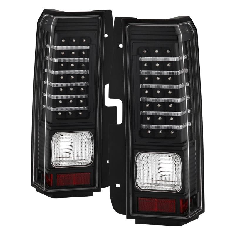 Xtune Hummer H3 06-09 ( Non H3T ) LED Tail Lights Black ALT-ON-HH306-LED-BK - SMINKpower Performance Parts SPY5017697 SPYDER