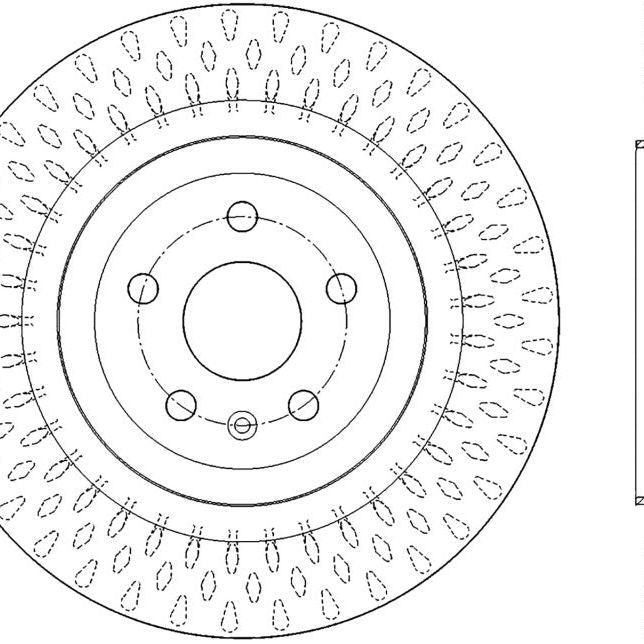 StopTech Slotted & Drilled Sport Brake Rotor-Brake Rotors - Slot & Drilled-Stoptech-STO127.62119L-SMINKpower Performance Parts