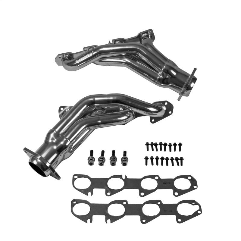 BBK 05-10 Dodge Hemi 6.1L Shorty Tuned Length Exhaust Headers - 1-7/8in Titanium Ceramic-tuningsupply.com