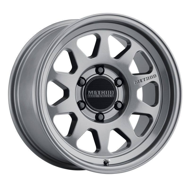 Method MR316 17x8.5 0mm Offset 6x135 87mm CB Gloss Titanium Wheel-tuningsupply.com