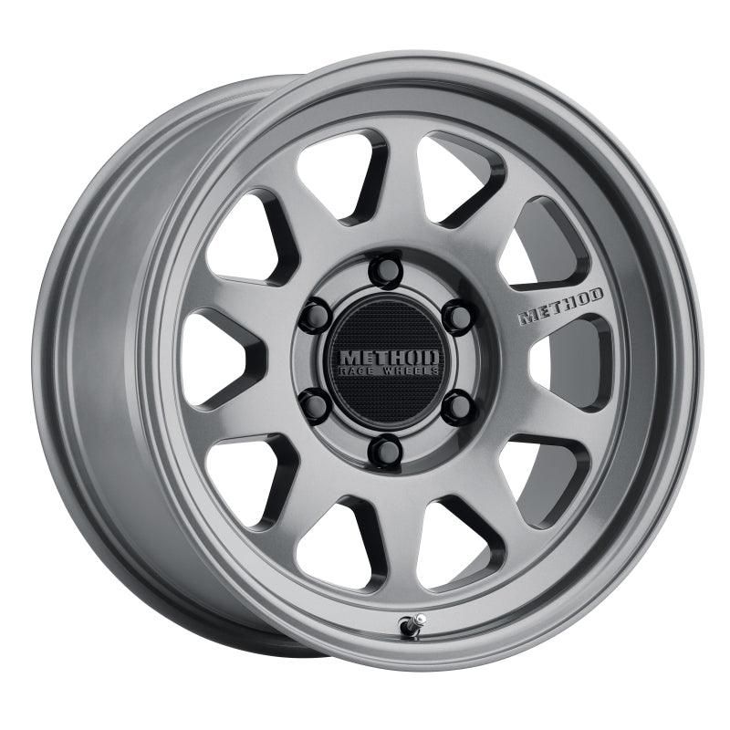 Method MR316 18x9 +18mm Offset 6x5.5 106.25mm CB Gloss Titanium Wheel-tuningsupply.com