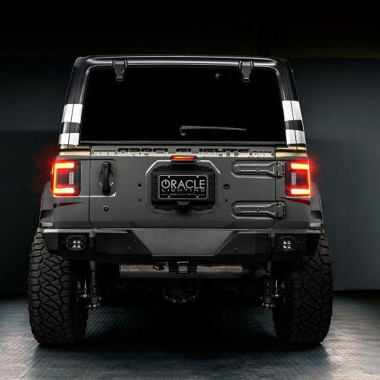 Oracle 2018+ Jeep Wrangler Rubicon/Sport LED Flush Mount Tail Light - Tinted SEE WARRANTY-tuningsupply.com