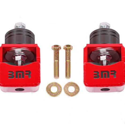 BMR Chevy SS and Pontiac G8 Motor Mount Kit (Solid Bushings) Red-tuningsupply.com