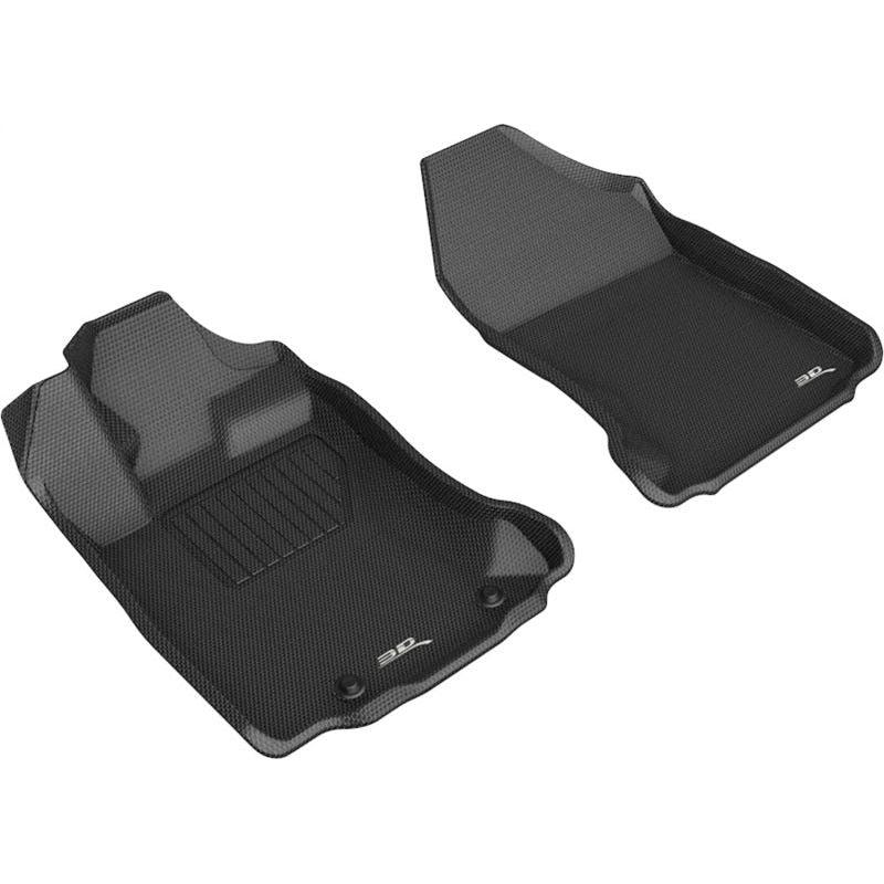 3D MAXpider 20-21 Subaru Legacy/Outback Kagu 1st Row Floormat - Black-tuningsupply.com