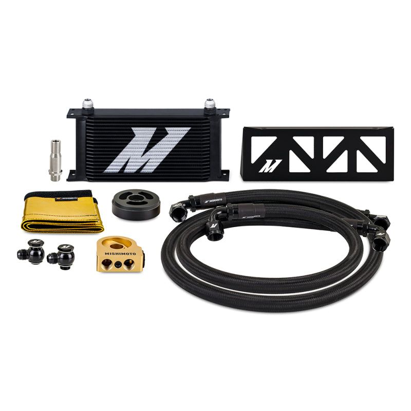 Mishimoto 22+ Subaru BRZ/Toyota GR86 Oil Cooler Kit Thermostatic - Black - SMINKpower Performance Parts MISMMOC-BRZ-22TBK Mishimoto