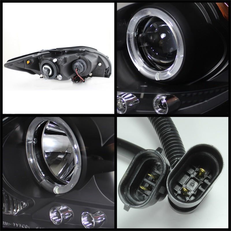 Spyder Scion TC 08-10 Projector Headlights LED Halo -Replaceable LEDs Blk PRO-YD-TTC08-HL-BK-Headlights-SPYDER-SPY5073303-SMINKpower Performance Parts