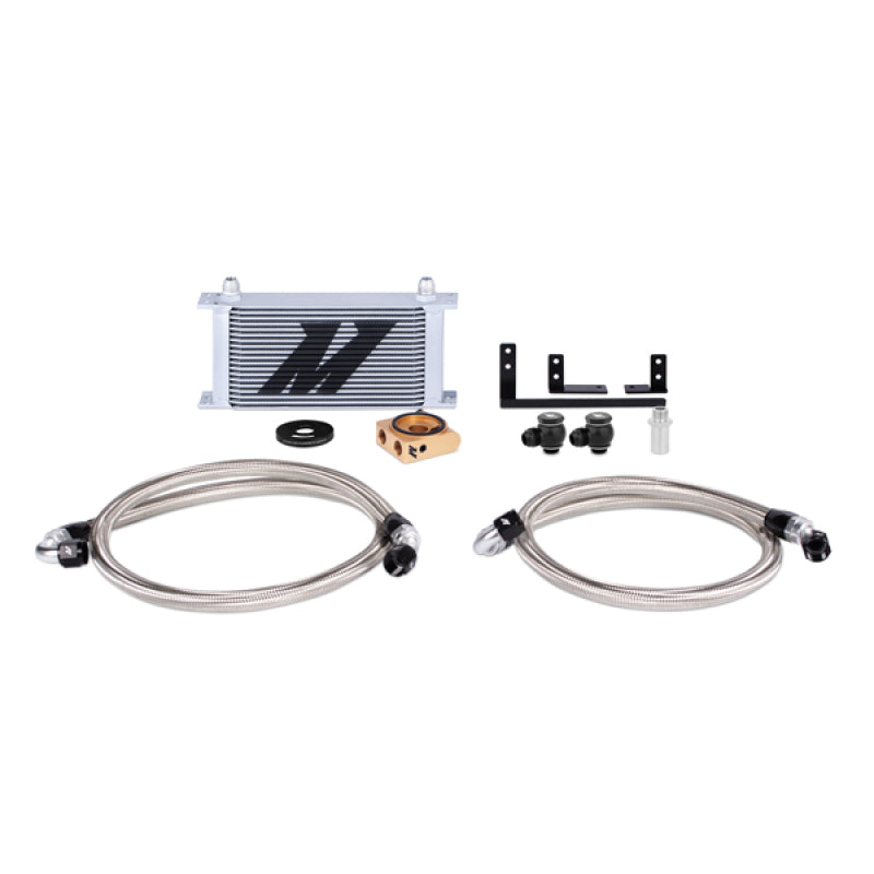 Mishimoto 2016+ Mazda Miata Thermostatic Oil Cooler Kit - Silver-Oil Coolers-Mishimoto-MISMMOC-MIA-16T-SMINKpower Performance Parts