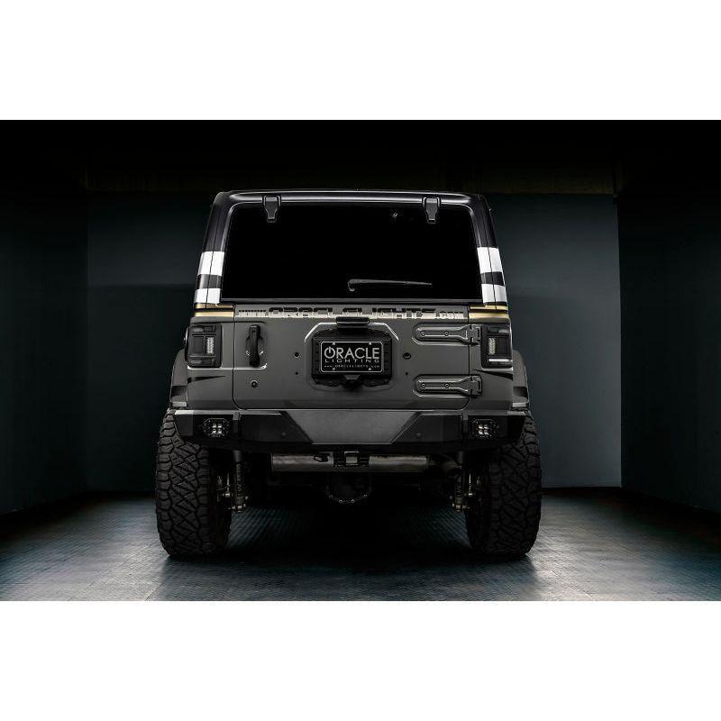 Oracle 2018+ Jeep Wrangler Rubicon/Sport LED Flush Mount Tail Light - Tinted SEE WARRANTY-tuningsupply.com