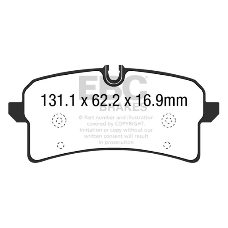 

EBC DP42204R - EBCDP42204R - EBC 14+ Porsche Macan (Cast Iron Rotors only) 3.6 Twin Turbo Yellowstuff Rear Brake Pads - Shipped in Europe - Tuningsupply.com

