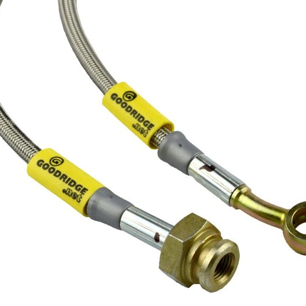 Goodridge 00-06 Chevrolet Tahoe (Rear Disc w/ Stabila Trak) Stainless Steel Brake Line Kit-tuningsupply.com