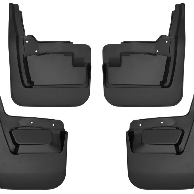 Husky Liners 19-23 GMC Sierra 1500 Custom-Molded Front and Rear Mud Guards-tuningsupply.com