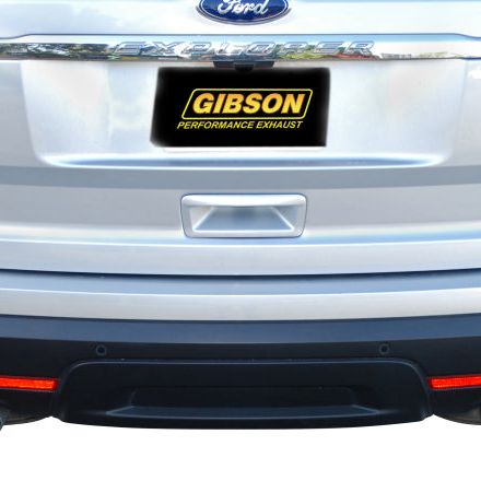 Gibson 11-18 Ford Explorer Base 3.5L 2.25in Axle-Back Dual Exhaust - Stainless-tuningsupply.com