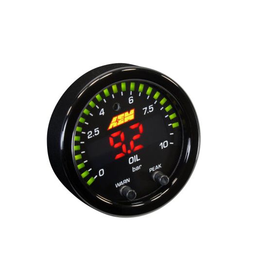 AEM X-Series 0-150 Oil Pressure Gauge Kit-tuningsupply.com