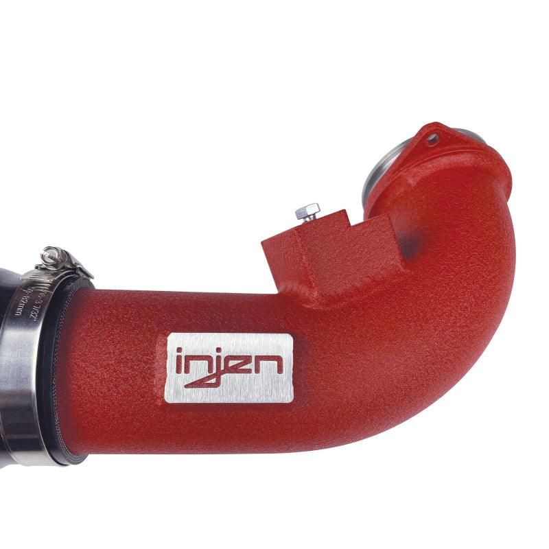 Injen 19-20 BMW Z4 / 2020 Toyota Supra 3.0L Turbo Wrinkle Red SES Intercooler Pipes-tuningsupply.com