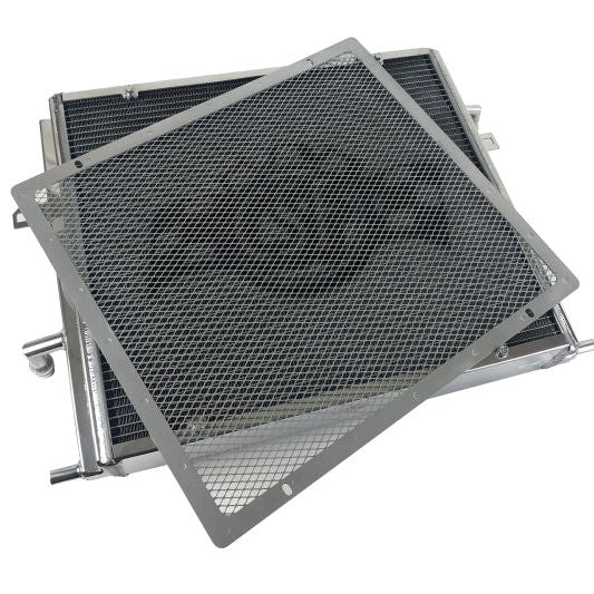 CSF BMW B58/B48 Front Mount Triple-Pass Heat Exchanger w/Rock Guard-tuningsupply.com