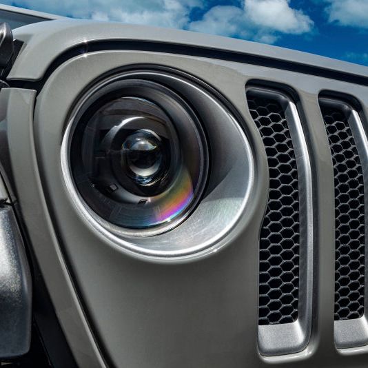 Oracle Jeep Wrangler JL Oculus Bi-LED Projector Headlights- Graphite Metallic - 5500K SEE WARRANTY-tuningsupply.com