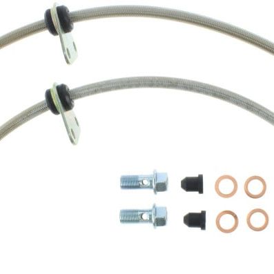 StopTech 00-05 Honda S2000 Rear SS Brake Lines-Brake Line Kits-Stoptech-STO950.40506-SMINKpower Performance Parts