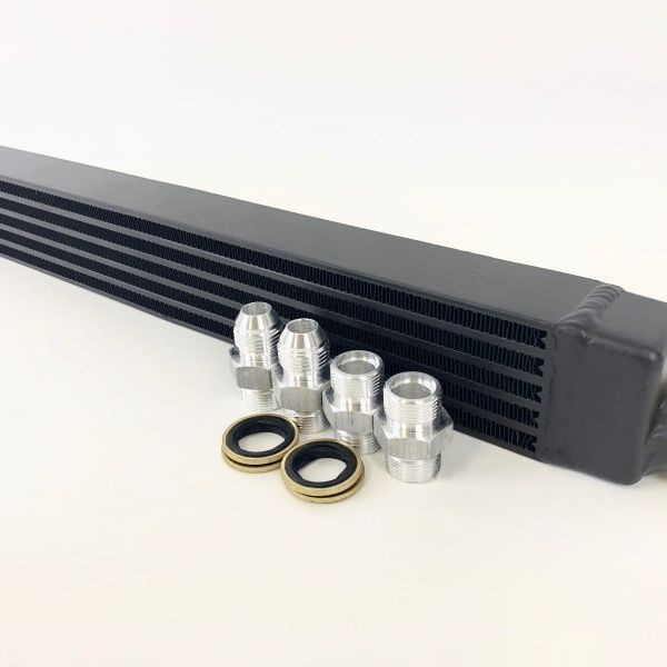 CSF 82-94 BMW 3 Series (E30) High Performance Oil Cooler w/-10AN Male & OEM Fittings-tuningsupply.com