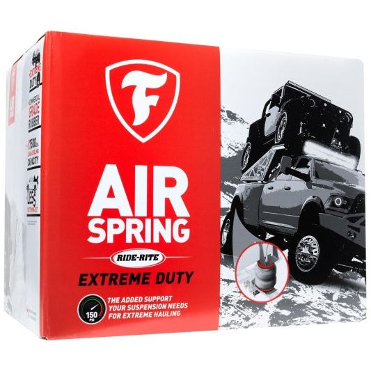 Firestone Ride-Rite RED Label Extreme Duty Air Spring Kit Rear 11-13 Ford F450 2WD/4WD (W217602703)-tuningsupply.com