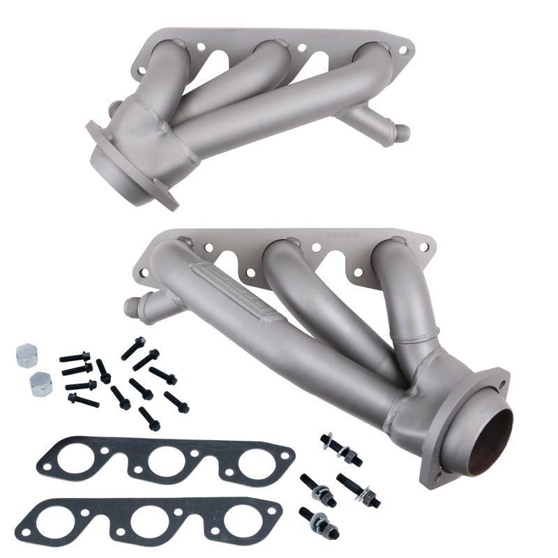 BBK 99-04 Ford Mustang V6 Shorty Tuned Length Exhaust Headers - 1-5/8 Titanium Ceramic-tuningsupply.com