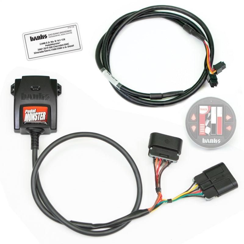 Banks Power Pedal Monster Throttle Sensitivity Booster for Use w/ Exst. iDash - 07.5-19 GM 2500/3500-tuningsupply.com