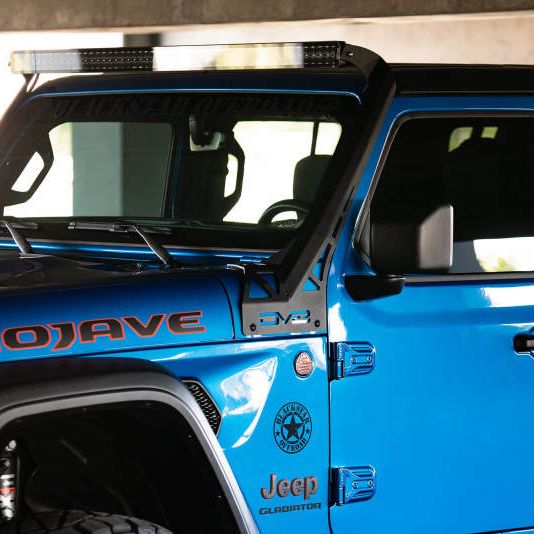 DV8 Offroad 20-22 Jeep JL 392 & JT Mojave A-Pillar Light Bar Mount-tuningsupply.com