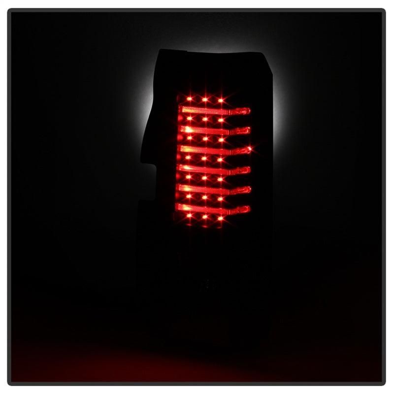 Xtune Hummer H3 06-09 ( Non H3T ) LED Tail Lights Black ALT-ON-HH306-LED-BK - SMINKpower Performance Parts SPY5017697 SPYDER