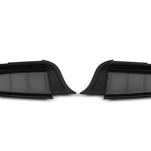 Raxiom 15-22 Ford Mustang Profile LED Tail Lights - Gloss Black Housing (Smoked Lens) - SMINKpower Performance Parts RAX402183 Raxiom