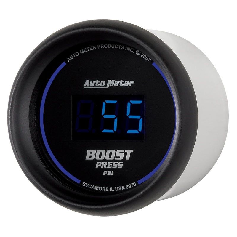 Autometer Cobalt Digital 52mm Digital 5-60 PSI Boost Gauge-tuningsupply.com