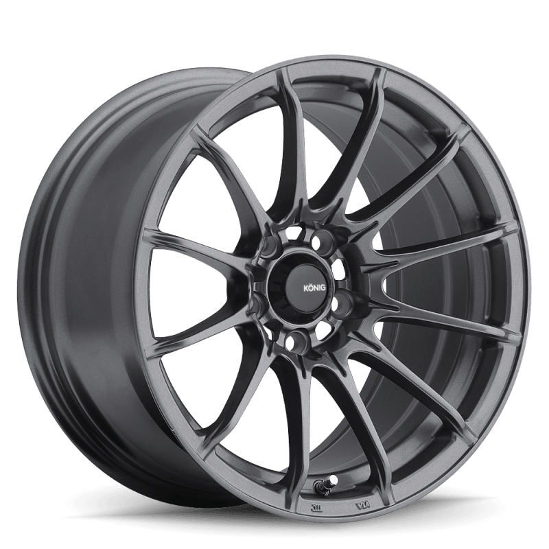 Konig Dial In 15x7 4x100 ET35 Matte Grey-tuningsupply.com