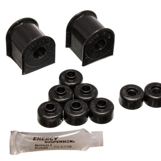 Energy Suspension 89-94 Nissan 240SX (S13) Black 15mm Rear Sway Bar Bushing Set-tuningsupply.com