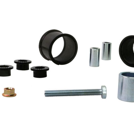 Whiteline 05-08 Subaru Legacy GT / 08+ Subaru WRX Hatch / 08-09 Subaru STi Front H/duty steer rack-Bushing Kits-Whiteline-WHLKSR207-SMINKpower Performance Parts