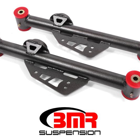 BMR 79-98 Fox Mustang Non-Adj. Lower Control Arms (Polyurethane) - Black Hammertone-tuningsupply.com