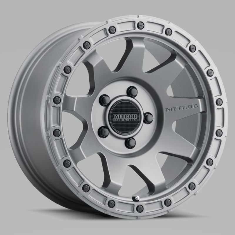 Method MR317 17x8.5 0mm Offset 5x5 71.5mm CB Matte Black Wheel-tuningsupply.com