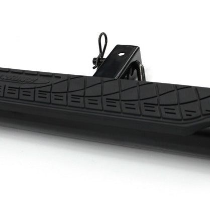 Go Rhino 4in Oval Hitch Step - Black-tuningsupply.com