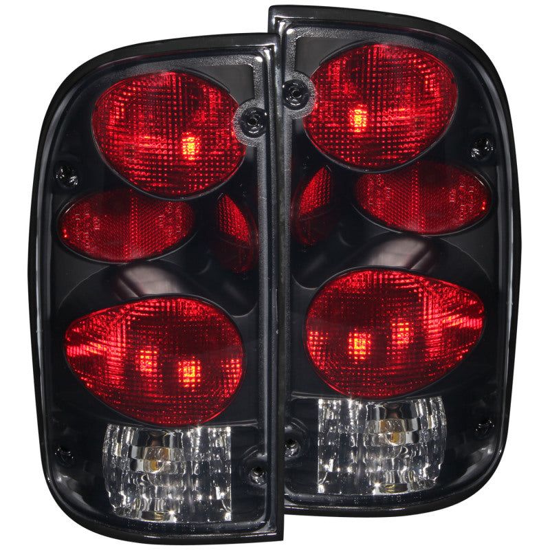 ANZO 1995-2000 Toyota Tacoma Taillights Dark Smoke G2-tuningsupply.com