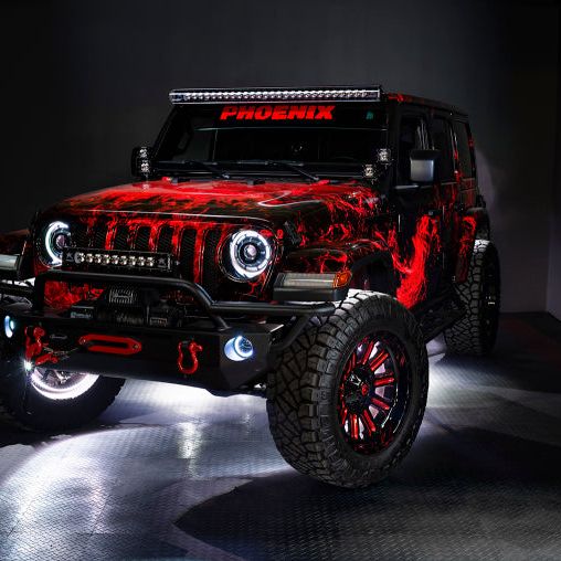 Oracle Jeep Wrangler JL/JT Sport High Performance W LED Fog Lights - w/o Controller SEE WARRANTY-tuningsupply.com