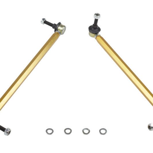 Whiteline 10+ Chevy Camaro FR Coupe Front Sway Bar - Link Assy H/D Adj Steel Ball (360mm C to C)-Sway Bar Endlinks-Whiteline-WHLKLC178-SMINKpower Performance Parts