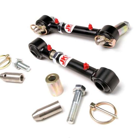 JKS Manufacturing Jeep Grand Cherokee WJ Quicker Disconnect Sway Bar Links 0-3.5in Lift-tuningsupply.com