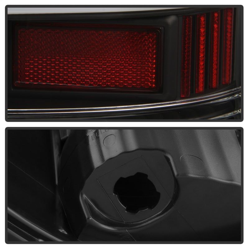 xTune 13-18 Dodge Ram 1500 LED Tail Lights - Black (ALT-ON-DRAM13V2-LBLED-BK)-Tail Lights-SPYDER-SPY9041013-SMINKpower Performance Parts