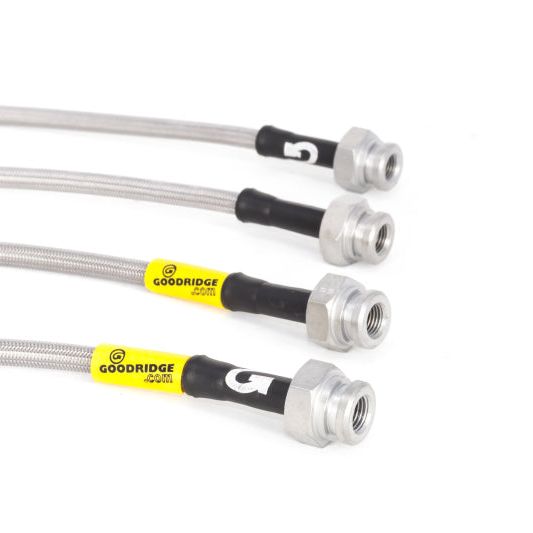 Goodridge 00-06 Chevrolet Tahoe (Rear Disc w/ Stabila Trak) Stainless Steel Brake Line Kit-tuningsupply.com