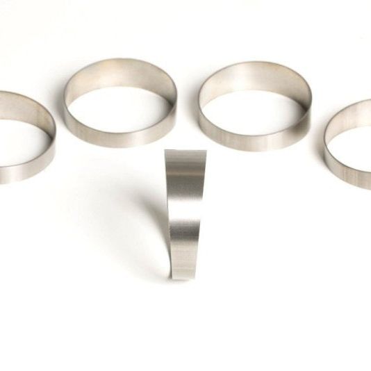 Ticon Industries 4.0in 45 Degree 1.37D/5.48in CLR Loose Radius 1mm Wall Titanium Pie Cuts - 5pk-Titanium Tubing-Ticon-TIC109-10201-0003-SMINKpower Performance Parts